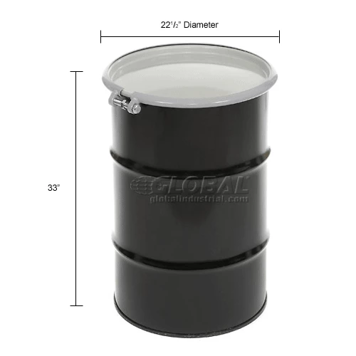 Flash Sale 🛒 Global Industrial Carbon Steel Drum 55 Gallon Open Head with Epoxy Phenolic Lining 👏 13 Flash Sale 🛒 Global Industrial Carbon Steel Drum 55 Gallon Open Head with Epoxy Phenolic Lining 👏 - Image 13