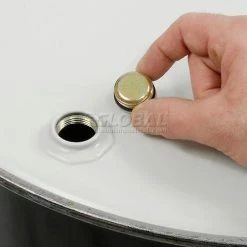 Outlet 💯 Global Industrial™ Carbon Steel Drum 30 Gallon Closed Head with Epoxy Phenolic Lining 🥰 -Containers shop 657107 07 2