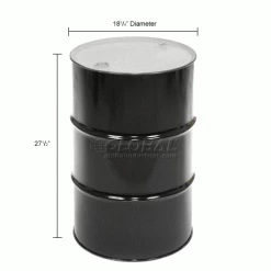 Wholesale ❤️ Global Industrial™ Carbon Steel Drum 30 Gallon Closed Head 🎉 -Containers shop 657109 dim