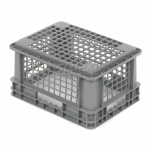 Top 10 🧨 Global Industrial Mesh Straight Wall Container, 15-3/4"Lx11-3/4"Wx8-1/4"H, Gray - Pkg Qty 12 🧨 2 Top 10 🧨 Global Industrial Mesh Straight Wall Container, 15-3/4"Lx11-3/4"Wx8-1/4"H, Gray - Pkg Qty 12 🧨 - Image 2
