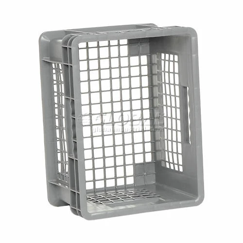 Top 10 🧨 Global Industrial Mesh Straight Wall Container, 15-3/4"Lx11-3/4"Wx8-1/4"H, Gray - Pkg Qty 12 🧨 3 Top 10 🧨 Global Industrial Mesh Straight Wall Container, 15-3/4"Lx11-3/4"Wx8-1/4"H, Gray - Pkg Qty 12 🧨 - Image 3