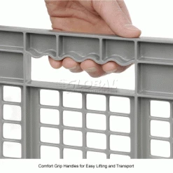 Outlet 😍 Global Industrial Mesh Straight Wall Container, 23-3/4"Lx15-3/4"Wx16-1/8"H, Gray - Pkg Qty 2 👍 27 Outlet 😍 Global Industrial Mesh Straight Wall Container, 23-3/4"Lx15-3/4"Wx16-1/8"H, Gray - Pkg Qty 2 👍 -Containers shop 662114 4wco
