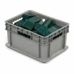 Cheap 🛒 Global Industrial Solid Straight Wall Container, 15-3/4"Lx11-3/4"Wx8-1/4"H, Gray - Pkg Qty 12 😀 18 Cheap 🛒 Global Industrial Solid Straight Wall Container, 15-3/4"Lx11-3/4"Wx8-1/4"H, Gray - Pkg Qty 12 😀 -Containers shop 662123 01