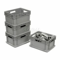 Cheap 🛒 Global Industrial Solid Straight Wall Container, 15-3/4"Lx11-3/4"Wx8-1/4"H, Gray - Pkg Qty 12 😀 20 Cheap 🛒 Global Industrial Solid Straight Wall Container, 15-3/4"Lx11-3/4"Wx8-1/4"H, Gray - Pkg Qty 12 😀 -Containers shop 662123 04