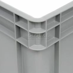 Cheap 🛒 Global Industrial Solid Straight Wall Container, 15-3/4"Lx11-3/4"Wx8-1/4"H, Gray - Pkg Qty 12 😀 22 Cheap 🛒 Global Industrial Solid Straight Wall Container, 15-3/4"Lx11-3/4"Wx8-1/4"H, Gray - Pkg Qty 12 😀 -Containers shop 662123 05