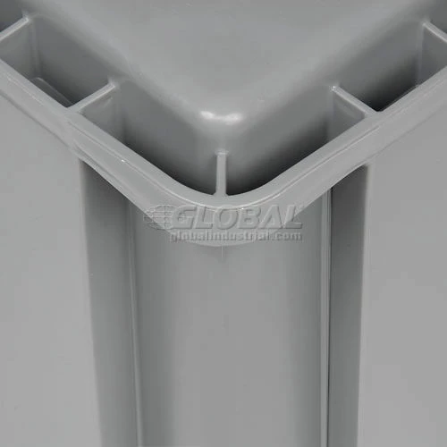 Cheap 🛒 Global Industrial Solid Straight Wall Container, 15-3/4"Lx11-3/4"Wx8-1/4"H, Gray - Pkg Qty 12 😀 7 Cheap 🛒 Global Industrial Solid Straight Wall Container, 15-3/4"Lx11-3/4"Wx8-1/4"H, Gray - Pkg Qty 12 😀 - Image 7