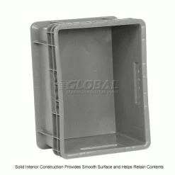 Cheap 🛒 Global Industrial Solid Straight Wall Container, 15-3/4"Lx11-3/4"Wx8-1/4"H, Gray - Pkg Qty 12 😀 26 Cheap 🛒 Global Industrial Solid Straight Wall Container, 15-3/4"Lx11-3/4"Wx8-1/4"H, Gray - Pkg Qty 12 😀 -Containers shop 662123 3wco