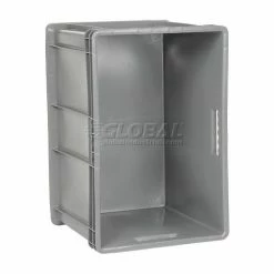 Best deal 🛒 Global Industrial Solid Straight Wall Container, 23-3/4"Lx15-3/4"Wx16-1/8"H, Gray - Pkg Qty 2 🤩 17 Best deal 🛒 Global Industrial Solid Straight Wall Container, 23-3/4"Lx15-3/4"Wx16-1/8"H, Gray - Pkg Qty 2 🤩 -Containers shop 662126 04