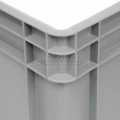 Best deal 🛒 Global Industrial Solid Straight Wall Container, 23-3/4"Lx15-3/4"Wx16-1/8"H, Gray - Pkg Qty 2 🤩 22 Best deal 🛒 Global Industrial Solid Straight Wall Container, 23-3/4"Lx15-3/4"Wx16-1/8"H, Gray - Pkg Qty 2 🤩 -Containers shop 662126 06