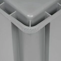 Best deal 🛒 Global Industrial Solid Straight Wall Container, 23-3/4"Lx15-3/4"Wx16-1/8"H, Gray - Pkg Qty 2 🤩 21 Best deal 🛒 Global Industrial Solid Straight Wall Container, 23-3/4"Lx15-3/4"Wx16-1/8"H, Gray - Pkg Qty 2 🤩 -Containers shop 662126 07