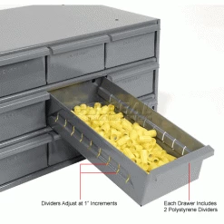 Cheapest 🤩 Durham Mfg. Durham Steel Storage Parts Drawer Cabinet 030-95 - 18 Drawers 😍 -Containers shop 752350 3wco