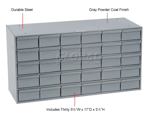 Outlet ⌛ Durham Mfg. Durham Steel Storage Parts Drawer Cabinet 035-95 - 30 Drawers ❤️ 10 Outlet ⌛ Durham Mfg. Durham Steel Storage Parts Drawer Cabinet 035-95 - 30 Drawers ❤️ - Image 10