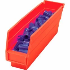 Wholesale 🔔 Akro-Mils Plastic Nesting Storage Shelf Bin 30110 - 2-3/4"W x 11-5/8"D x 4"H Red - Pkg Qty 24 👍 22 Wholesale 🔔 Akro-Mils Plastic Nesting Storage Shelf Bin 30110 - 2-3/4"W x 11-5/8"D x 4"H Red - Pkg Qty 24 👍 -Containers shop 752355RD 06
