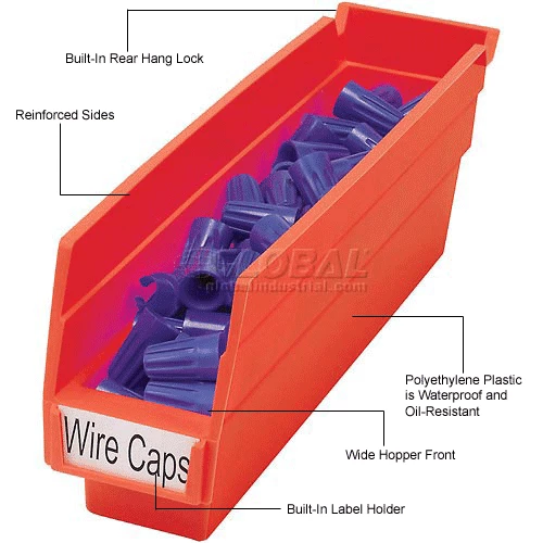 Wholesale 🔔 Akro-Mils Plastic Nesting Storage Shelf Bin 30110 - 2-3/4"W x 11-5/8"D x 4"H Red - Pkg Qty 24 👍 13 Wholesale 🔔 Akro-Mils Plastic Nesting Storage Shelf Bin 30110 - 2-3/4"W x 11-5/8"D x 4"H Red - Pkg Qty 24 👍 - Image 13
