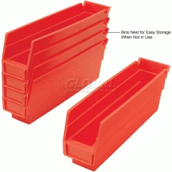 Wholesale 🔔 Akro-Mils Plastic Nesting Storage Shelf Bin 30110 - 2-3/4"W x 11-5/8"D x 4"H Red - Pkg Qty 24 👍 29 Wholesale 🔔 Akro-Mils Plastic Nesting Storage Shelf Bin 30110 - 2-3/4"W x 11-5/8"D x 4"H Red - Pkg Qty 24 👍 -Containers shop 752355RD 2wco