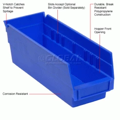 Best deal π₯ Akro-Mils Plastic Nesting Storage Shelf Bin 30124 - 4-1/8"W x 23-5/8"D x 4"H Blue - Pkg Qty 12 π 32 Best deal π₯ Akro-Mils Plastic Nesting Storage Shelf Bin 30124 - 4-1/8"W x 23-5/8"D x 4"H Blue - Pkg Qty 12 π -Containers shop 752356BL 1wco