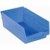 Best Sale ❤️ Akro-Mils Plastic Nesting Storage Shelf Bin 30130 - 6-5/8"W x 11-5/8"D x 4"H Blue - Pkg Qty 12 👍