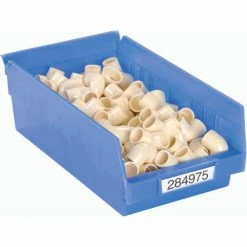 Best Sale ❤️ Akro-Mils Plastic Nesting Storage Shelf Bin 30130 - 6-5/8"W x 11-5/8"D x 4"H Blue - Pkg Qty 12 👍 -Containers shop 752359BL 04
