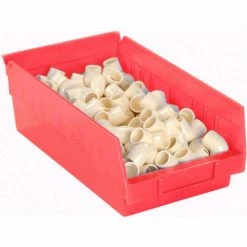 Coupon 💯 Akro-Mils Plastic Nesting Storage Shelf Bin 30150 - 8-3/8"W x 11-5/8"D x 4"H Red - Pkg Qty 12 ⌛ 24 Coupon 💯 Akro-Mils Plastic Nesting Storage Shelf Bin 30150 - 8-3/8"W x 11-5/8"D x 4"H Red - Pkg Qty 12 ⌛ -Containers shop 752359RD 02