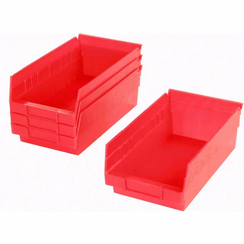Coupon 💯 Akro-Mils Plastic Nesting Storage Shelf Bin 30150 - 8-3/8"W x 11-5/8"D x 4"H Red - Pkg Qty 12 ⌛ 13 Coupon 💯 Akro-Mils Plastic Nesting Storage Shelf Bin 30150 - 8-3/8"W x 11-5/8"D x 4"H Red - Pkg Qty 12 ⌛ - Image 13
