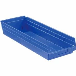 New 🛒 Akro-Mils Plastic Nesting Storage Shelf Bin 30184 - 8-3/8"W x 23-5/8"D x 4"H Blue - Pkg Qty 6 ✔️ 11 New 🛒 Akro-Mils Plastic Nesting Storage Shelf Bin 30184 - 8-3/8"W x 23-5/8"D x 4"H Blue - Pkg Qty 6 ✔️ -Containers shop 752364BL 02