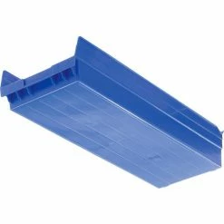 New 🛒 Akro-Mils Plastic Nesting Storage Shelf Bin 30184 - 8-3/8"W x 23-5/8"D x 4"H Blue - Pkg Qty 6 ✔️ 14 New 🛒 Akro-Mils Plastic Nesting Storage Shelf Bin 30184 - 8-3/8"W x 23-5/8"D x 4"H Blue - Pkg Qty 6 ✔️ -Containers shop 752364BL 05