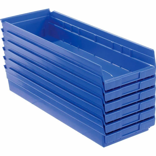 New 🛒 Akro-Mils Plastic Nesting Storage Shelf Bin 30184 - 8-3/8"W x 23-5/8"D x 4"H Blue - Pkg Qty 6 ✔️ 9 New 🛒 Akro-Mils Plastic Nesting Storage Shelf Bin 30184 - 8-3/8"W x 23-5/8"D x 4"H Blue - Pkg Qty 6 ✔️ - Image 9