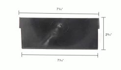 Discount 🎉 Akro-Mils Shelf Bin Divider 40150 For 8"W x 4"H Shelf Bins, Black, Price Pack of 24 💯 17 Discount 🎉 Akro-Mils Shelf Bin Divider 40150 For 8"W x 4"H Shelf Bins, Black, Price Pack of 24 💯 -Containers shop 752372 dim