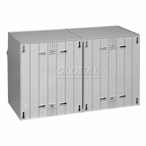 Discount ⭐ Quantum Storage Systems Quantum Tip Out Storage Bin QTB302 - 2 Compartments Gray ✔️ 4 Discount ⭐ Quantum Storage Systems Quantum Tip Out Storage Bin QTB302 - 2 Compartments Gray ✔️ - Image 4