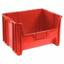 Cheap ✨ Global Industrial Plastic Hopper Bin, 19-7/8"W x 15-1/4"D x 12-7/16"H, Red - Pkg Qty 3 💯