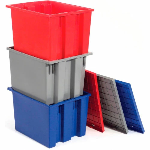 Hot Sale ⌛ Akro-Mils Lid 35191 For Nest & Stack Tote 35190, 35195, Blue - Pkg Qty 6 ⌛ 11 Hot Sale ⌛ Akro-Mils Lid 35191 For Nest & Stack Tote 35190, 35195, Blue - Pkg Qty 6 ⌛ - Image 11