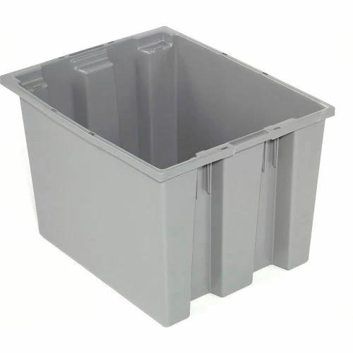 Best Sale 💯 Global Industrial Stack and Nest Storage Container SNT195 No Lid 19-1/2 x 15-1/2 x 13, Gray - Pkg Qty 6 🌟 1 Best Sale 💯 Global Industrial Stack and Nest Storage Container SNT195 No Lid 19-1/2 x 15-1/2 x 13, Gray - Pkg Qty 6 🌟