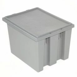 Wholesale 🛒 Akro-Mils Lid 35241 For Nest & Stack Tote 35240, Gray - Pkg Qty 3 ✨ -Containers shop 752430GY 01 5
