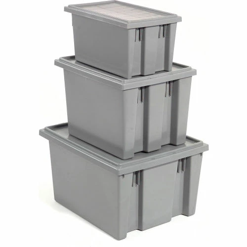Best Pirce 🥰 Akro-Mils Lid 35191 For Nest & Stack Tote 35190, 35195, Gray - Pkg Qty 6 🧨 9 Best Pirce 🥰 Akro-Mils Lid 35191 For Nest & Stack Tote 35190, 35195, Gray - Pkg Qty 6 🧨 - Image 9
