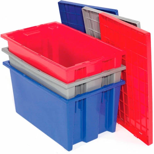 Flash Sale 🔔 Akro-Mils Nest & Stack Tote 35240 - 23-1/2"L x 15-1/2"W x 12"H, Red - Pkg Qty 3 🔔 12 Flash Sale 🔔 Akro-Mils Nest & Stack Tote 35240 - 23-1/2"L x 15-1/2"W x 12"H, Red - Pkg Qty 3 🔔 - Image 12