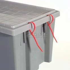 Best Sale ✔️ Akro-Mils Lid 35201 For Nest & Stack Tote 35200, Gray - Pkg Qty 6 🎉 -Containers shop 752431GY 05 2