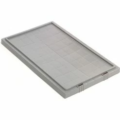 Best Sale ✔️ Akro-Mils Lid 35201 For Nest & Stack Tote 35200, Gray - Pkg Qty 6 🎉