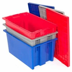 Top 10 🤩 Akro-Mils Nest & Stack Tote 35180 - 18"L x 11"W x 6"H, Gray - Pkg Qty 6 🔥 37 Top 10 🤩 Akro-Mils Nest & Stack Tote 35180 - 18"L x 11"W x 6"H, Gray - Pkg Qty 6 🔥 -Containers shop 752431GY 14 1