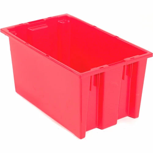 Best deal 🎉 Akro-Mils Nest & Stack Tote 35185 - 18"L x 11"W x 9"H, Red - Pkg Qty 6 🥰 1 Best deal 🎉 Akro-Mils Nest & Stack Tote 35185 - 18"L x 11"W x 9"H, Red - Pkg Qty 6 🥰
