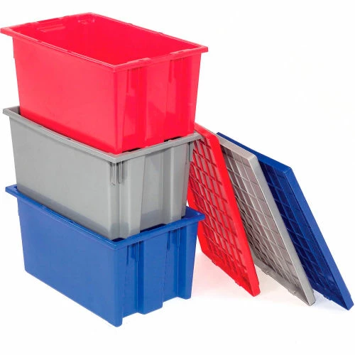 Buy 🔔 Global Industrial Stack and Nest Storage Container SNT185 No Lid 18 x 11 x 9, Red - Pkg Qty 6 🔔 9 Buy 🔔 Global Industrial Stack and Nest Storage Container SNT185 No Lid 18 x 11 x 9, Red - Pkg Qty 6 🔔 - Image 9