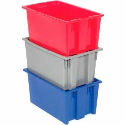 Buy 🔔 Global Industrial Stack and Nest Storage Container SNT185 No Lid 18 x 11 x 9, Red - Pkg Qty 6 🔔 33 Buy 🔔 Global Industrial Stack and Nest Storage Container SNT185 No Lid 18 x 11 x 9, Red - Pkg Qty 6 🔔 -Containers shop 752431RD 12
