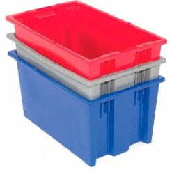 Buy 🔔 Global Industrial Stack and Nest Storage Container SNT185 No Lid 18 x 11 x 9, Red - Pkg Qty 6 🔔 36 Buy 🔔 Global Industrial Stack and Nest Storage Container SNT185 No Lid 18 x 11 x 9, Red - Pkg Qty 6 🔔 -Containers shop 752431RD 15