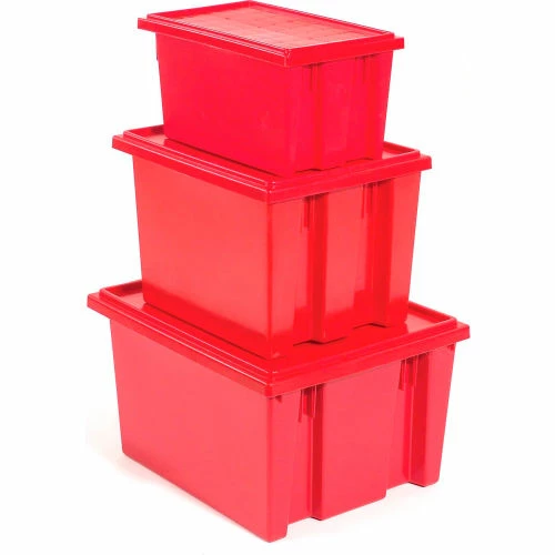Best deal 🎉 Akro-Mils Nest & Stack Tote 35185 - 18"L x 11"W x 9"H, Red - Pkg Qty 6 🥰 13 Best deal 🎉 Akro-Mils Nest & Stack Tote 35185 - 18"L x 11"W x 9"H, Red - Pkg Qty 6 🥰 - Image 13