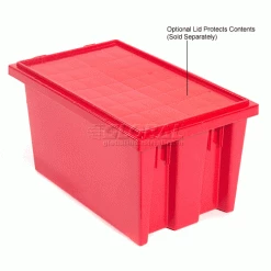 Best deal 🎉 Akro-Mils Nest & Stack Tote 35185 - 18"L x 11"W x 9"H, Red - Pkg Qty 6 🥰 48 Best deal 🎉 Akro-Mils Nest & Stack Tote 35185 - 18"L x 11"W x 9"H, Red - Pkg Qty 6 🥰 -Containers shop 752431RD 6wco 1