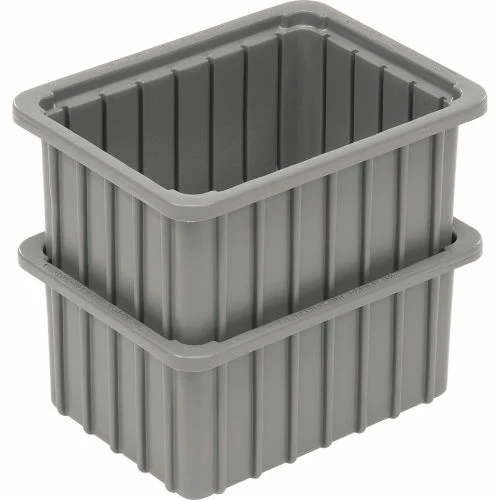Cheap 👍 Dandux Dividable Stackable Plastic Box 50P0110050 - 11"L x 8"W x 5"H, Gray 🥰 2 Cheap 👍 Dandux Dividable Stackable Plastic Box 50P0110050 - 11"L x 8"W x 5"H, Gray 🥰 - Image 2