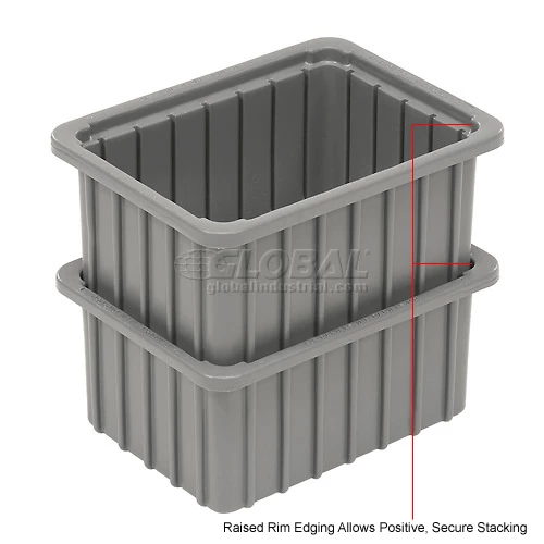 Cheap 👍 Dandux Dividable Stackable Plastic Box 50P0110050 - 11"L x 8"W x 5"H, Gray 🥰 11 Cheap 👍 Dandux Dividable Stackable Plastic Box 50P0110050 - 11"L x 8"W x 5"H, Gray 🥰 - Image 11