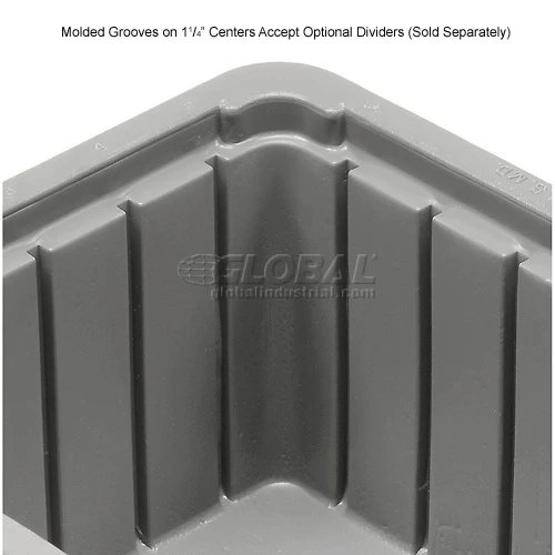 Cheap 👍 Dandux Dividable Stackable Plastic Box 50P0110050 - 11"L x 8"W x 5"H, Gray 🥰 12 Cheap 👍 Dandux Dividable Stackable Plastic Box 50P0110050 - 11"L x 8"W x 5"H, Gray 🥰 - Image 12