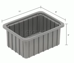Cheap 👍 Dandux Dividable Stackable Plastic Box 50P0110050 - 11"L x 8"W x 5"H, Gray 🥰 29 Cheap 👍 Dandux Dividable Stackable Plastic Box 50P0110050 - 11"L x 8"W x 5"H, Gray 🥰 -Containers shop 772016 dim