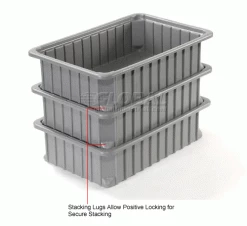 Best deal 😍 Dandux Dividable Stackable Plastic Box 50P0112050 - 16"L x 11"W x 5"H, Gray 🤩 30 Best deal 😍 Dandux Dividable Stackable Plastic Box 50P0112050 - 16"L x 11"W x 5"H, Gray 🤩 -Containers shop 772024 2wco 2