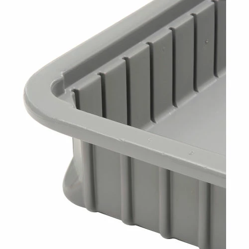 Deals ๐ Dandux Dividable Stackable Plastic Box 50P0114034 - 22-1/2"L x 17-1/2"W x 3-1/2"H, Gray ๐ 8 Deals ๐ Dandux Dividable Stackable Plastic Box 50P0114034 - 22-1/2"L x 17-1/2"W x 3-1/2"H, Gray ๐ - Image 8